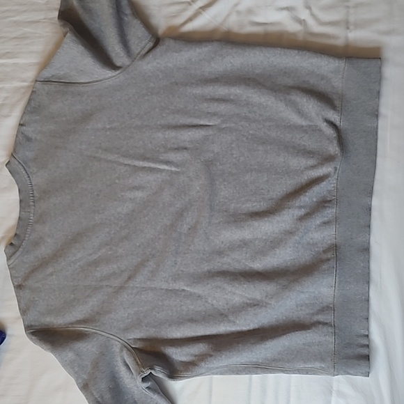 Nike Small Swoosh Grey Crewneck - Picture 5 of 5